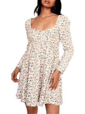 Free People | Dresses | Free People Printed Arzel Mini Dress | Poshmark